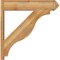 Ekena Millwork Funston Arts & Crafts Rough Sawn Outlooker, Western Red Cedar, 8"W x 36"D x 36"H OUT08X36X36FST03RWR - alternate 4